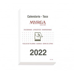 CALENDARIO 2022 MYRGA "TACO MURAL" 14x20cm