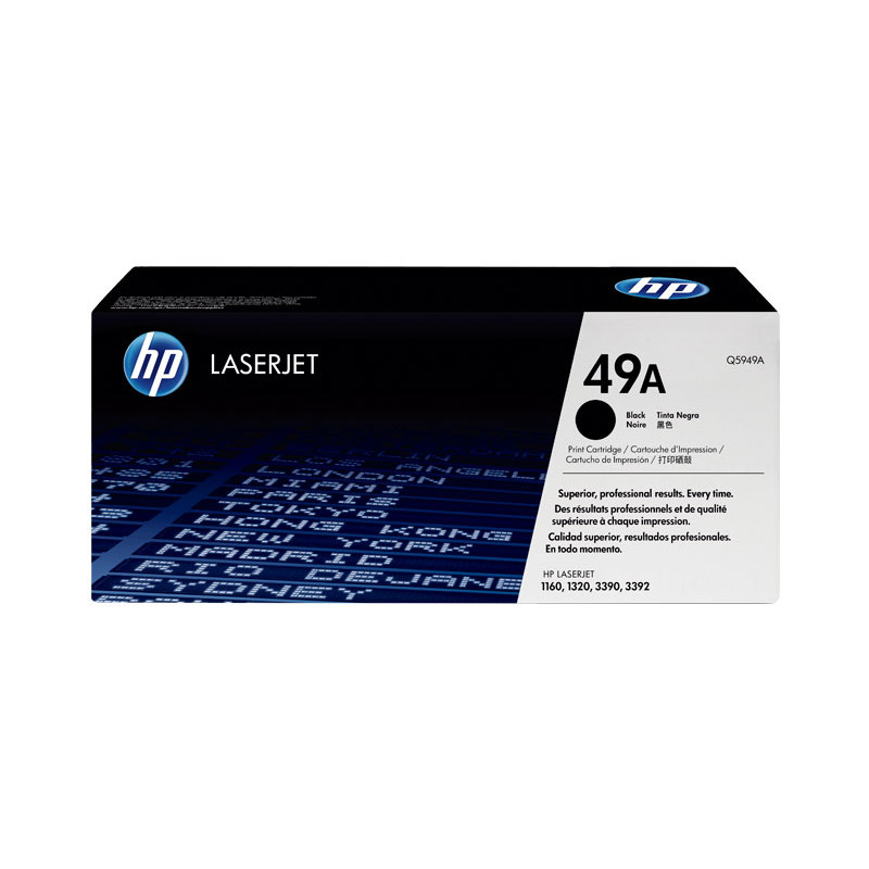 CARTUCHO DE TÓNER ORIGINAL LASERJET HP 49A