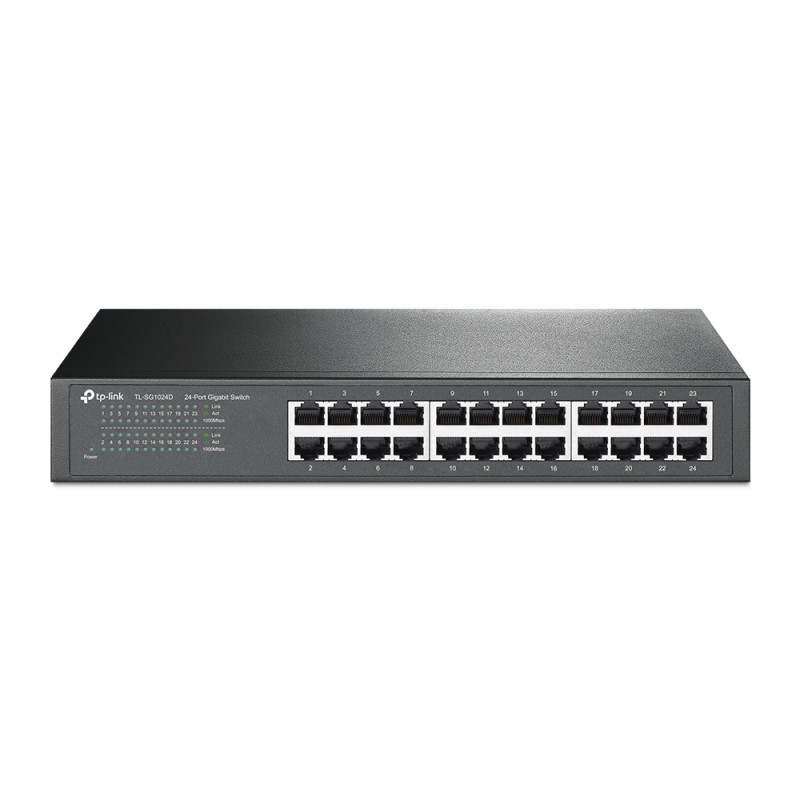 TL-SG1024D NO ADMINISTRADO GIGABIT ETHERNET (10/100/1000) GRIS