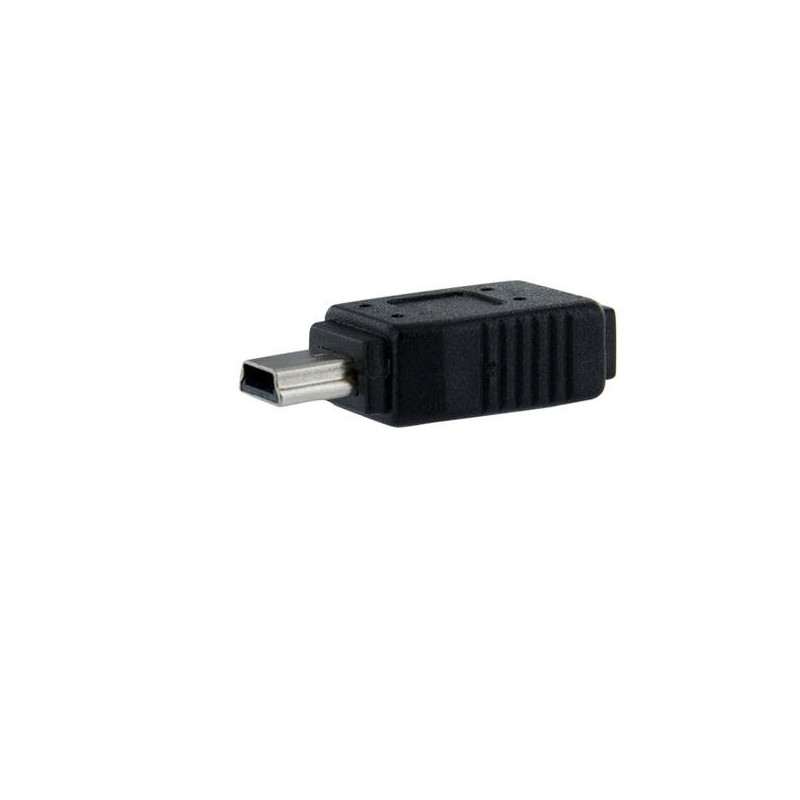 ADAPTADOR MICRO USB A MINI USB - 1X MICROUSB-B HEMBRA - 1X MINIUSB-B MACHO