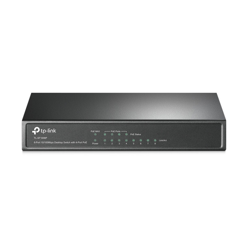 TL-SF1008P SWITCH NO ADMINISTRADO FAST ETHERNET (10/100) ENERGÍA SOBRE ETHERNET (POE) OLIVA