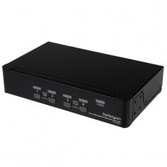 CONMUTADOR SWITCH KVM 4 PUERTOS VÍDEO DISPLAYPORT DP HUB CONCENTRADOR USB 2.0 AUDIO - 2560X1600