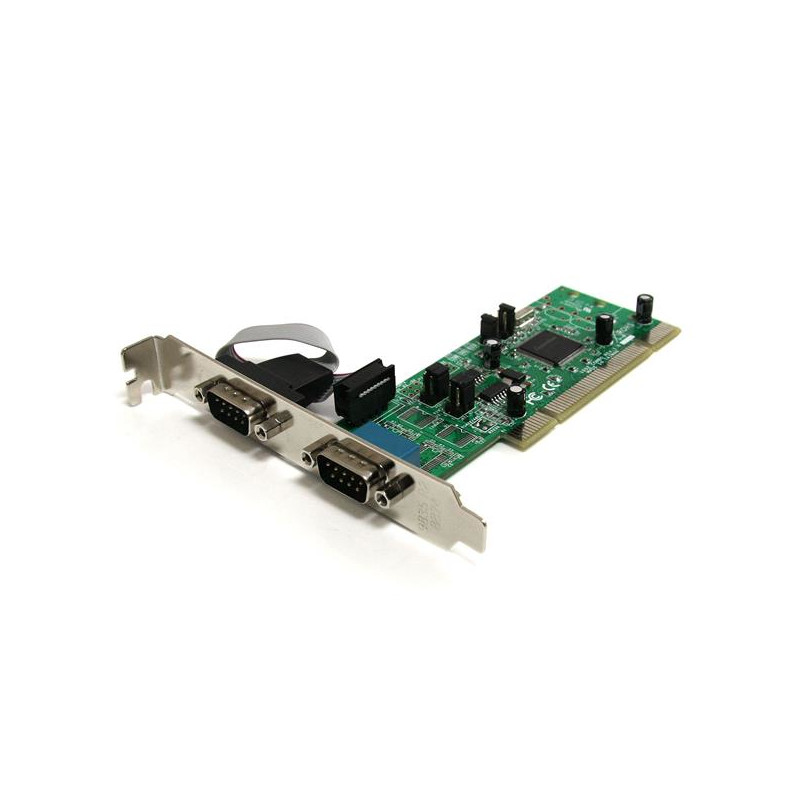 TARJETA ADAPTADORA PCI DE 2 PUERTOS SERIE RS422/485 DB9 UART 161050 5V O 3.3V