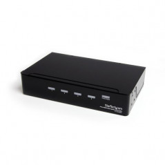 MULTIPLICADOR HDMI DE 4 PUERTOS Y AMPLIFICADOR DE SEÑAL - SPLITTER - 1920X1200 -1080P