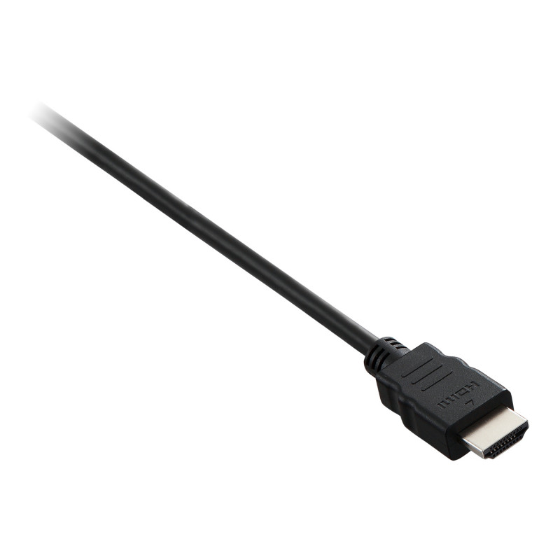 CABLE NEGRO DE VÍDEO CON CONECTOR HDMI MACHO A HDMI MACHO 1M 3.3FT