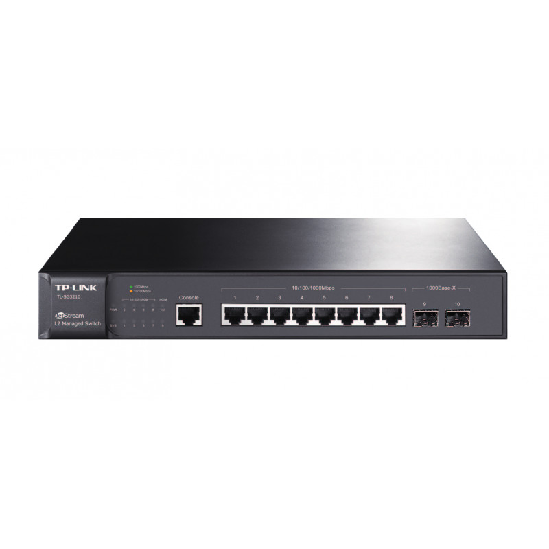 TL-SG3210 GESTIONADO L2 GIGABIT ETHERNET (10/100/1000) NEGRO