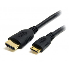 CABLE HDMI DE ALTA VELOCIDAD CON ETHERNET 1M - HDMI A MINI HDMI - MACHO A MACHO