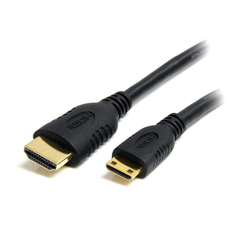 CABLE HDMI DE ALTA VELOCIDAD CON ETHERNET 1M - HDMI A MINI HDMI - MACHO A MACHO