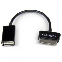 CABLE ADAPTADOR USB OTG PARA SAMSUNG GALAXY TAB - NEGRO - USB A HEMBRA