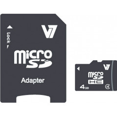 MICRO TARJETA DE 4 GB SDHC CLASE 4 + ADAPTADOR