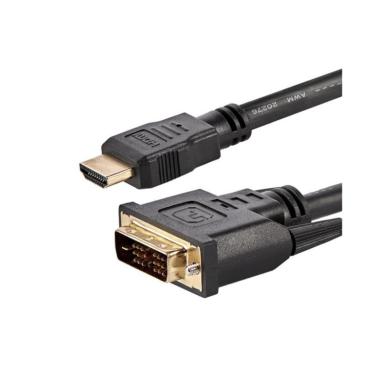 Cable Adaptador Conversor HDMI a DVI-D de 1,8m - Macho a Macho -  Convertidor de Vídeo en