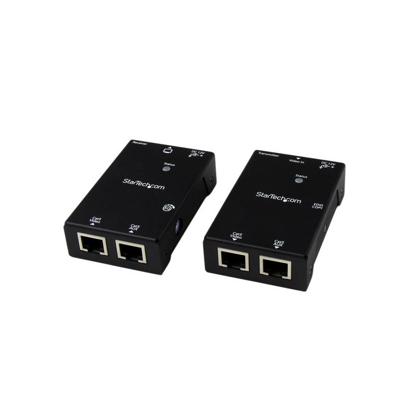 KIT EXTENSOR VÍDEO AUDIO HDMI POR CABLE UTP ETHERNET CAT5 CAT6 RJ45 CON POWER OVER CABLE - 50M