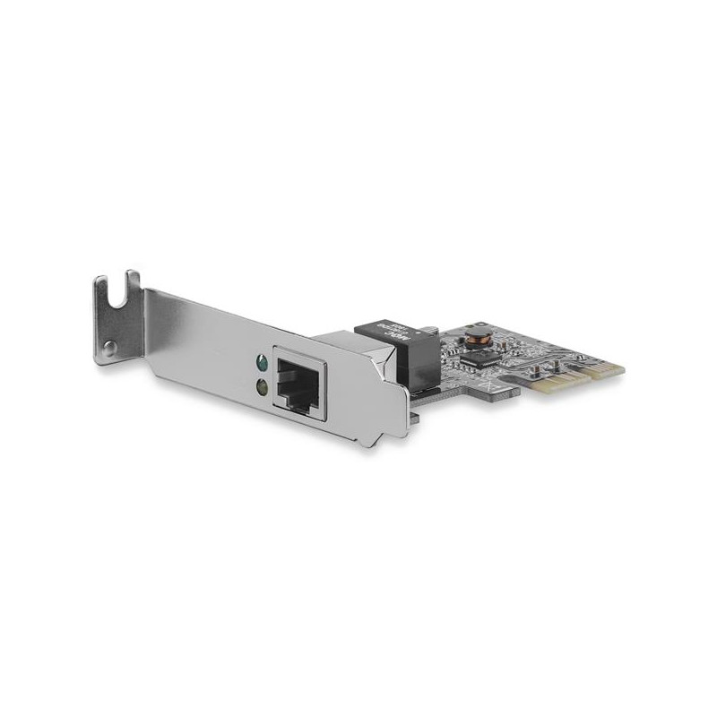 TARJETA DE RED PCI EXPRESS DE 1 PUERTO GIGABIT ETHERNET RJ45 - ADAPTADOR NIC PCI-E - PERFIL BAJO