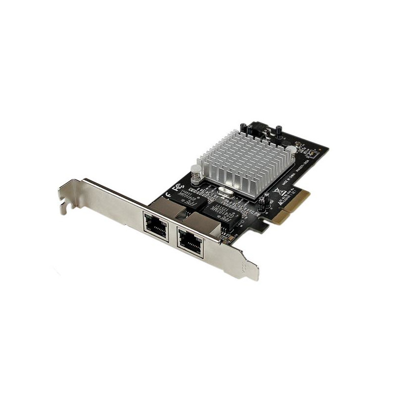 TARJETA ADAPTADOR DE RED PCI EXPRESS PCI-E GIGABIT ETHERNET CON 2 PUERTOS RJ45 CHIPSET INTEL I350