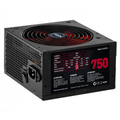 NXS750 UNIDAD DE FUENTE DE ALIMENTACIÓN 750 W 20+4 PIN ATX NEGRO, ROJO