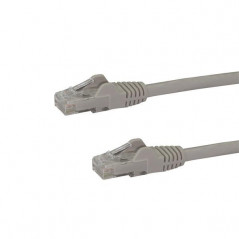 CABLE DE 3M GRIS DE RED GIGABIT CAT6 ETHERNET RJ45 SIN ENGANCHE - SNAGLESS