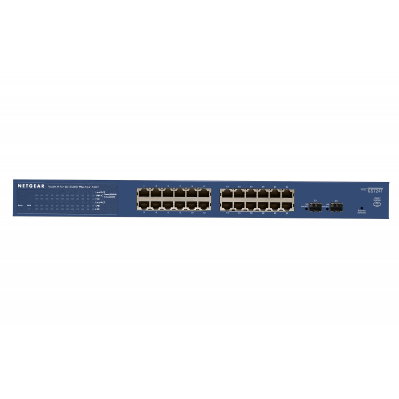 PROSAFE GS724TV4 GESTIONADO L3 GIGABIT ETHERNET (10/100/1000) AZUL