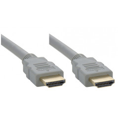 CAB-2HDMI-3M-GR  CABLE HDMI HDMI TYPE A (STANDARD) GRIS