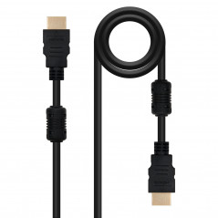 CABLE HDMI V1.4 (ALTA VELOCIDAD / HEC) CON FERRITA, A/M-A/M, 10 M