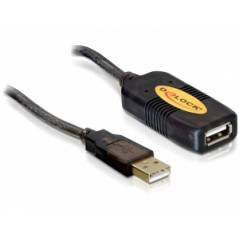 82446 CABLE USB 10 M USB 2.0 USB A NEGRO