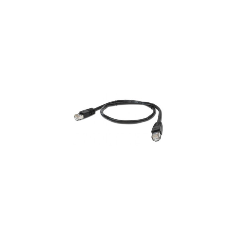 PATCH CORD CAT.6 UTP 2M CABLE DE RED NEGRO CAT6 U/UTP (UTP)