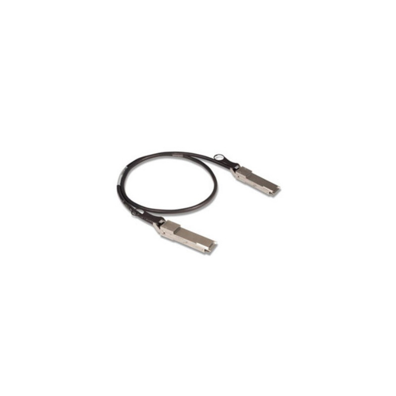 1M, QSFP+ CABLE DE FIBRA OPTICA QSFP+ NEGRO