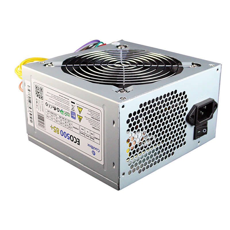 ECO500 85+ UNIDAD DE FUENTE DE ALIMENTACIÓN 300 W 20+4 PIN ATX ATX GRIS