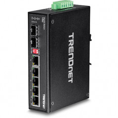 TI-G62 SWITCH NO ADMINISTRADO L2 GIGABIT ETHERNET (10/100/1000) NEGRO