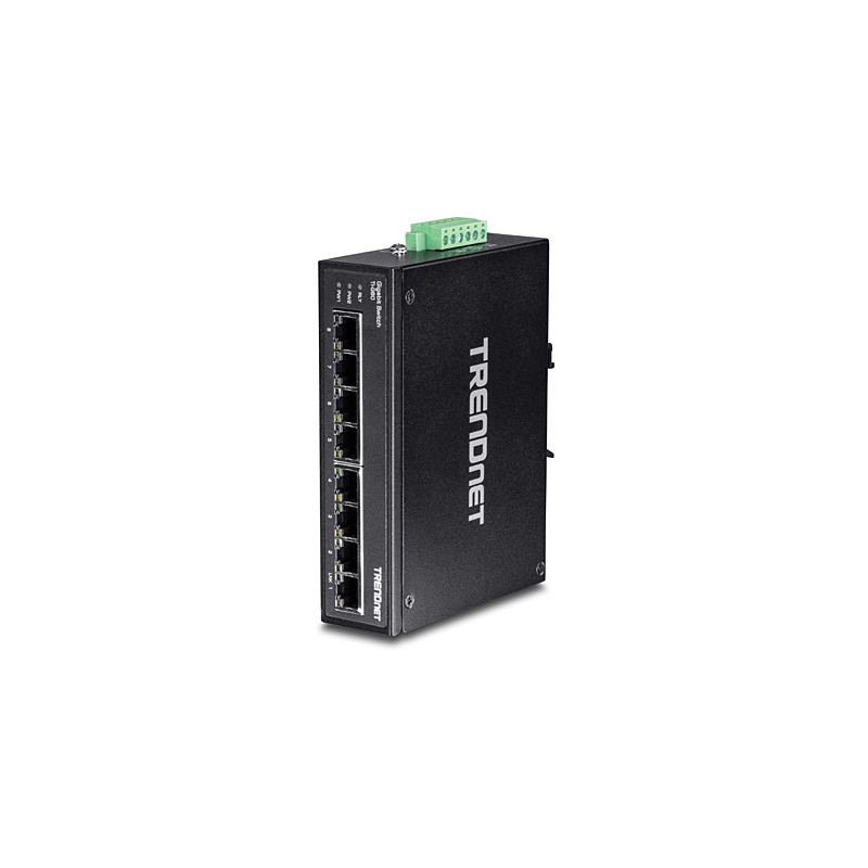 TI-G80 SWITCH UNMANAGED L2 GIGABIT ETHERNET (10/100/1000) BLACK