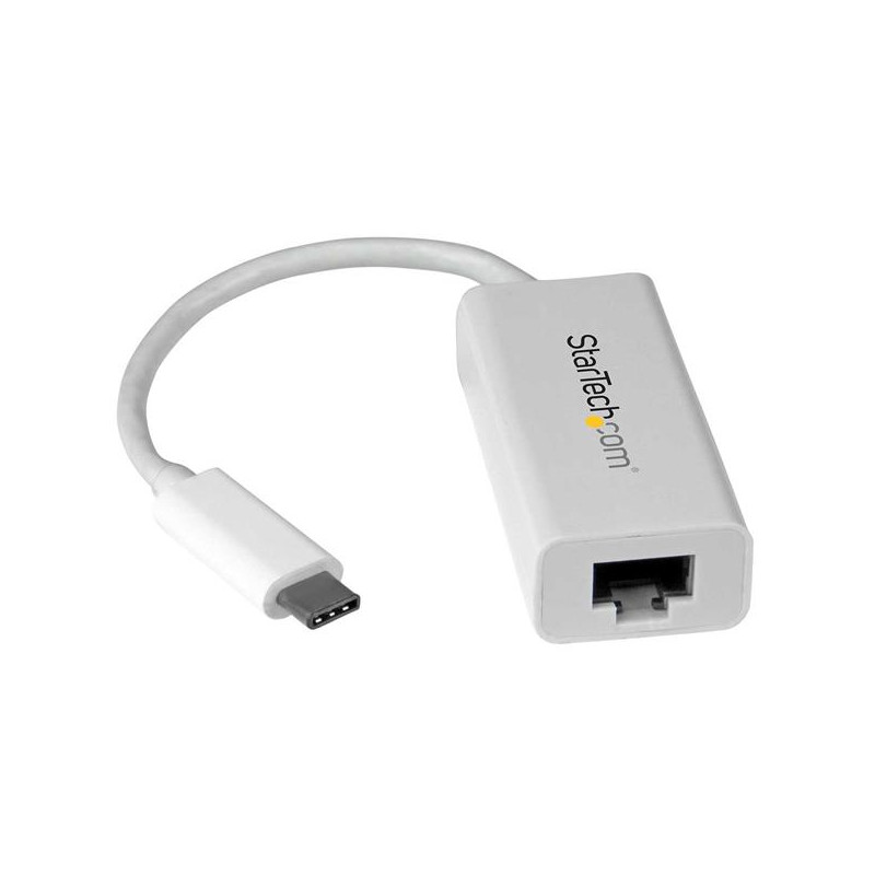ADAPTADOR DE RED GIGABIT USB-C - USB 3.1 GEN 1 (5 GBPS) - BLANCO