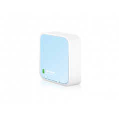 TL-WR802N ROUTER INALÁMBRICO ETHERNET RÁPIDO BANDA ÚNICA (2,4 GHZ) 4G AZUL, BLANCO