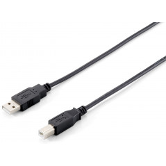 128862 CABLE USB 5 M USB 2.0 USB A USB B NEGRO