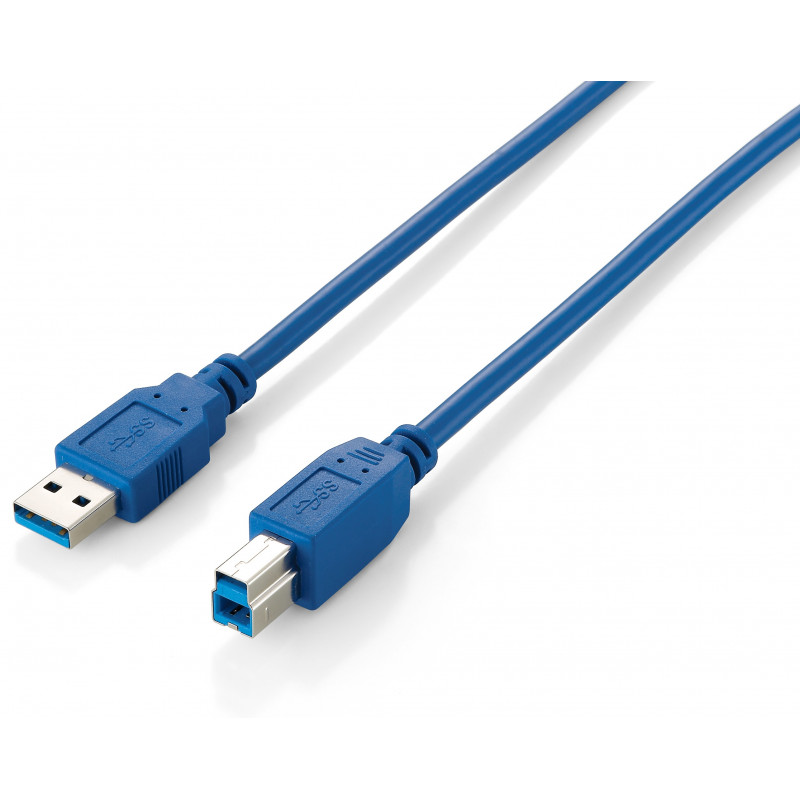 128292 CABLE USB 1,8 M USB 3.2 GEN 1 (3.1 GEN 1) USB A USB B AZUL