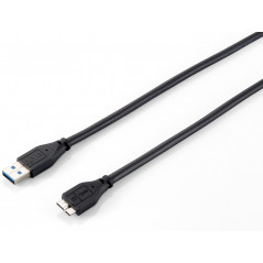 128397 CABLE USB 1,8 M USB 3.2 GEN 1 (3.1 GEN 1) USB A MICRO-USB B NEGRO