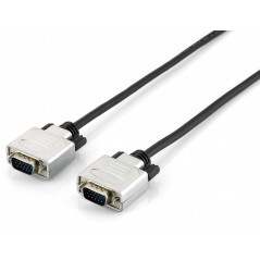 118864 CABLE VGA 10 M VGA (D-SUB) NEGRO, PLATA