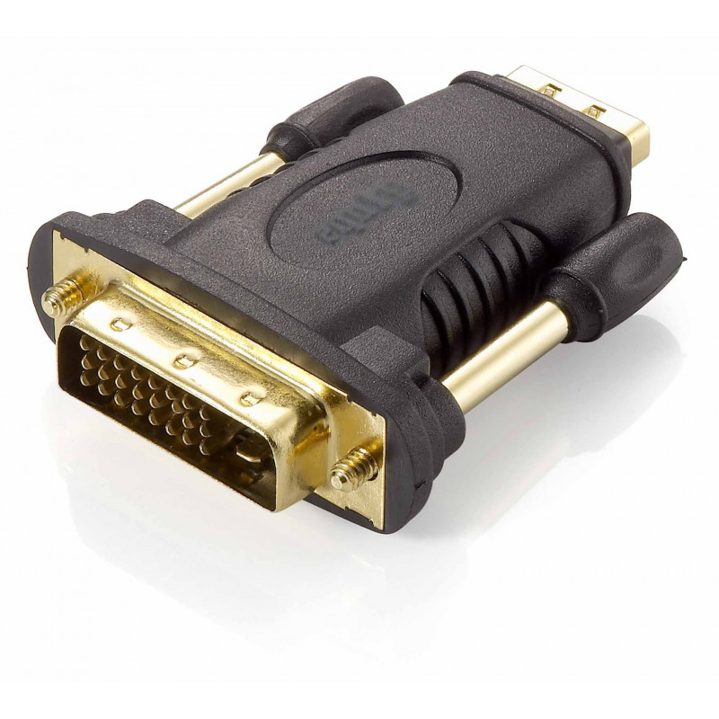 118908 CABLE GENDER CHANGER DVI (24+1) HDMI A NEGRO