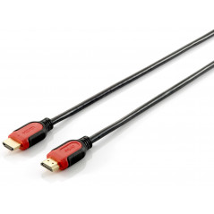 119343 CABLE HDMI 3 M HDMI TIPO A (ESTÁNDAR) NEGRO, ROJO