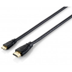 119307 CABLE HDMI 2 M HDMI TIPO A (ESTÁNDAR) HDMI TYPE C (MINI) NEGRO