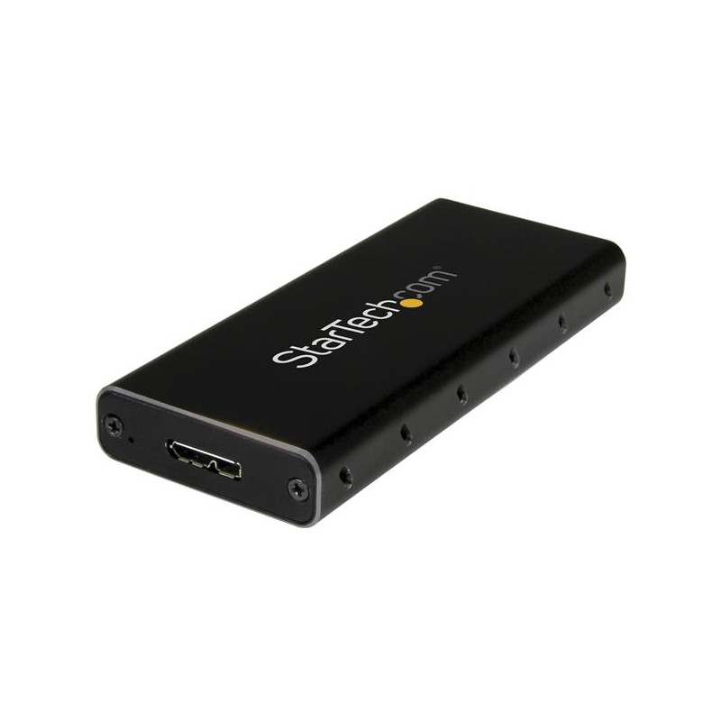 CAJA USB 3.1 (10GBPS) PARA UNIDADES MSATA - ALUMINIO