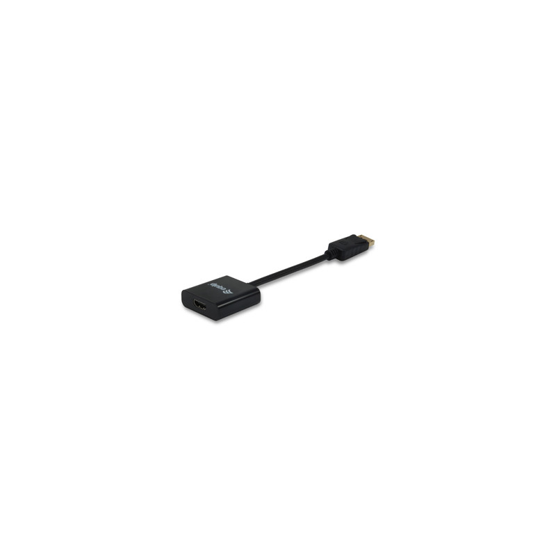 133438 ADAPTADOR DE CABLE DE VÍDEO 0,2 M DISPLAYPORT HDMI NEGRO