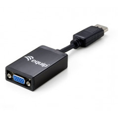 133435 ADAPTADOR DE CABLE DE VÍDEO 0,15 M DISPLAYPORT VGA NEGRO