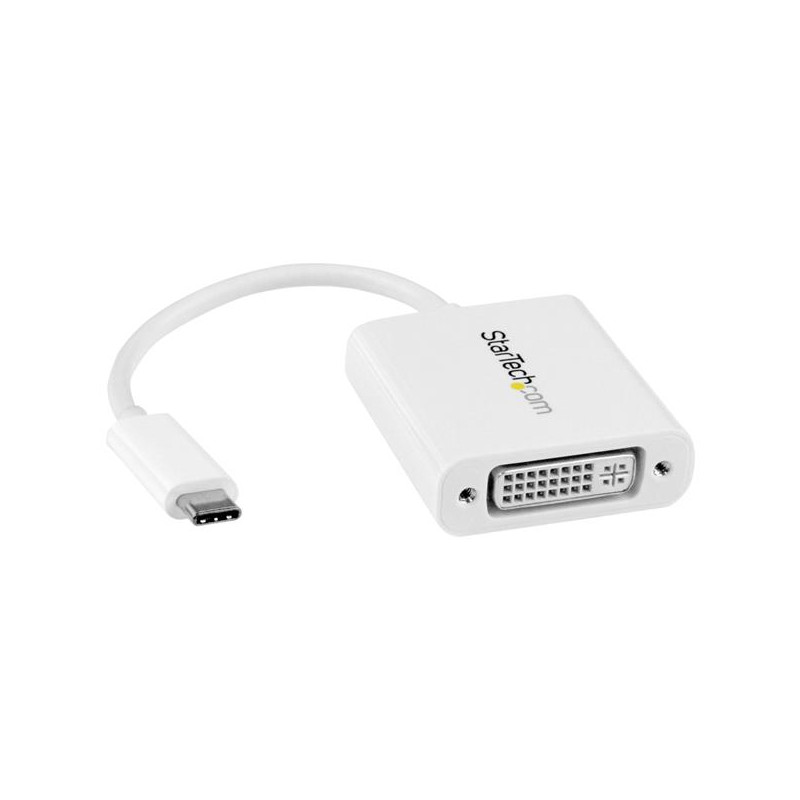 ADAPTADOR GRÁFICO USB-C A DVI - BLANCO