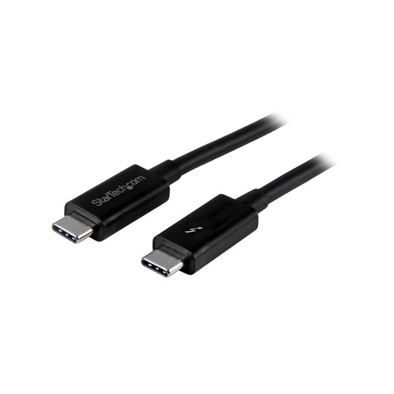 Cable 2m Thunderbolt 3 USB-C 20Gbps - Cables y adaptadores