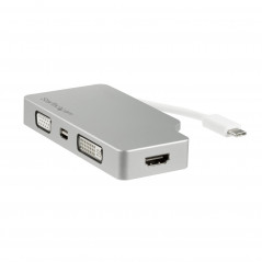 ADAPTADOR USB C MULTIPUERTOS DE VÍDEO HDMI, VGA, MINI DISPLAYPORT O DVI - CONVERTIDOR USB TIPO C DE MONITOR A HDMI 1.4 O