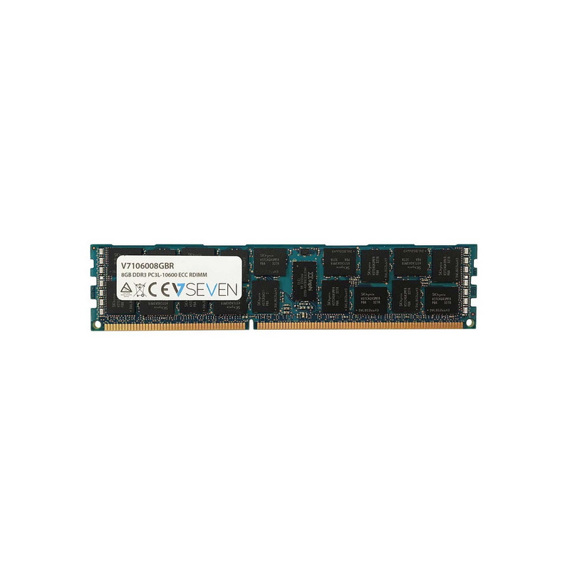 8GB DDR3 PC3-10600 - 1333MHZ SERVER ECC REG SERVER MÓDULO DE MEMORIA - V7106008GBR
