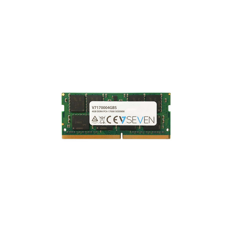 4GB DDR4 PC4-17000 - 2133MHZ SO DIMM NOTEBOOK MÓDULO DE MEMORIA - V7170004GBS
