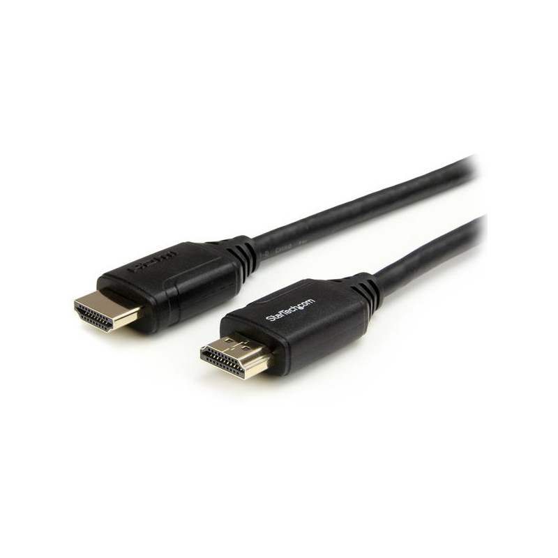 CABLE DE 2M HDMI 2.0 CERTIFICADO PREMIUM CON ETHERNET - HDMI DE ALTA VELOCIDAD ULTRA HD DE 4K A 60HZ HDR10 - PARA MONITO