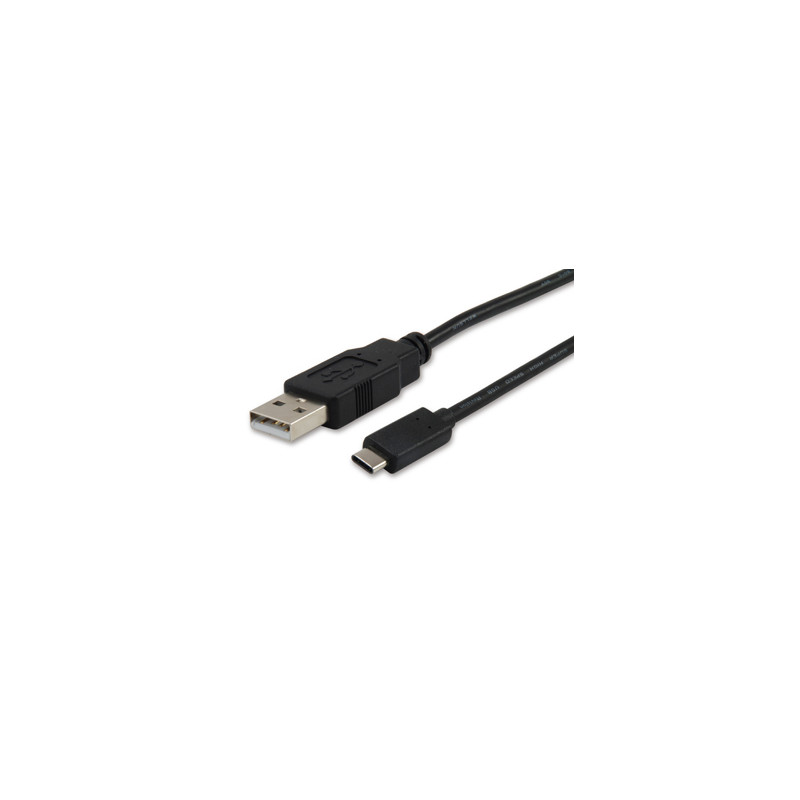 12888107 CABLE USB 1 M USB 2.0 USB A USB C NEGRO