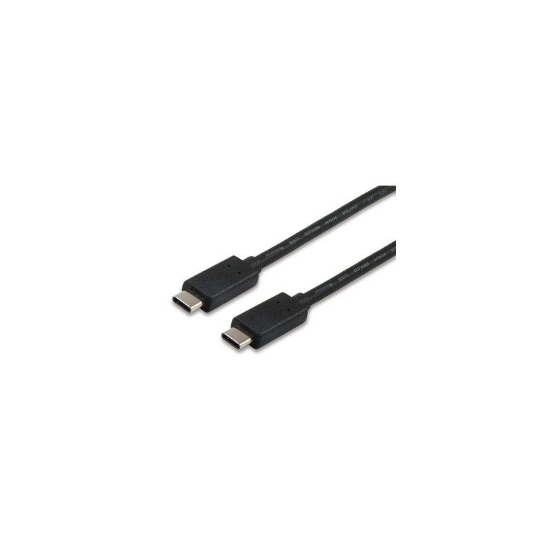 12888307 CABLE USB 1 M USB 2.0 USB C NEGRO