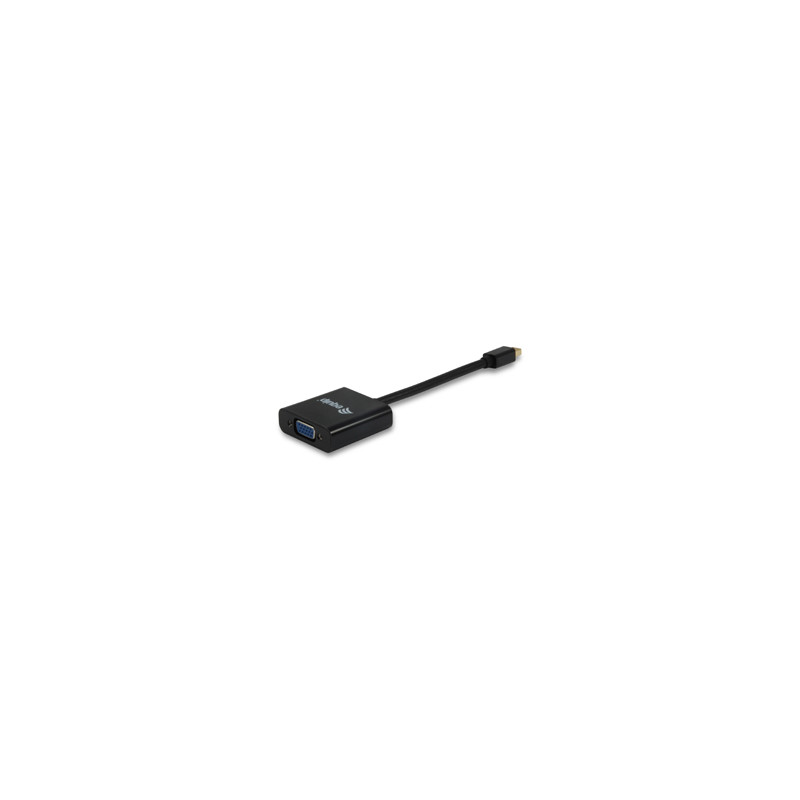 133432 ADAPTADOR DE CABLE DE VÍDEO 0,17 M MINI DISPLAYPORT VGA NEGRO